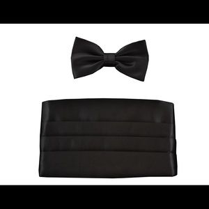 Luxury Bow tie and cummerbund by Sarar